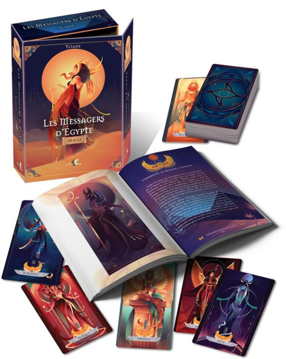 Emprunter Les Messagers d'Egypte. Avec un oracle de 42 cartes et une boîte cloche livre