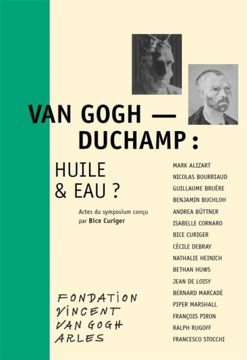 Emprunter Van Gogh - Duchamp : huile & eau ? livre