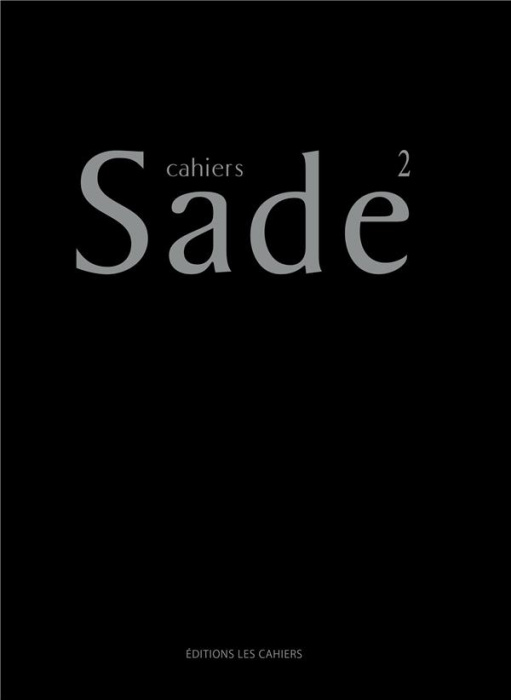 Emprunter Cahiers Sade N° 2 livre