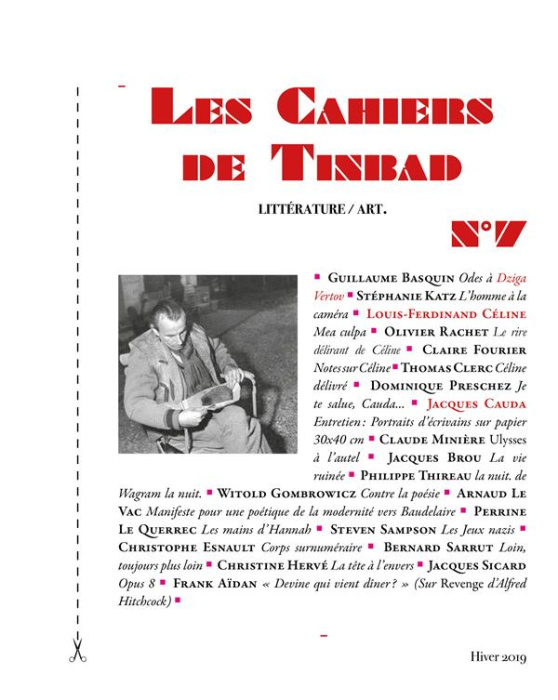 Emprunter Les Cahiers de Tinbad N° 7, Hiver 2019 livre