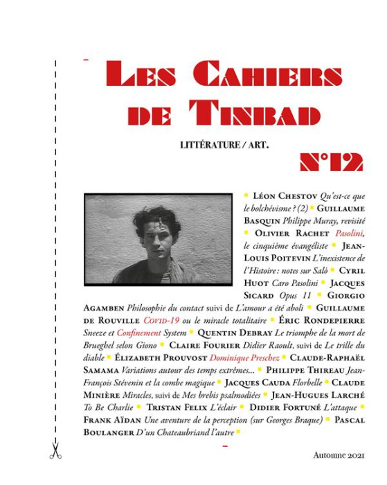 Emprunter Les Cahiers de Tinbad N° 12, automne 2021 livre