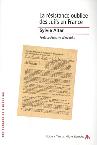 Emprunter La résistance oubliée des Juifs en France livre