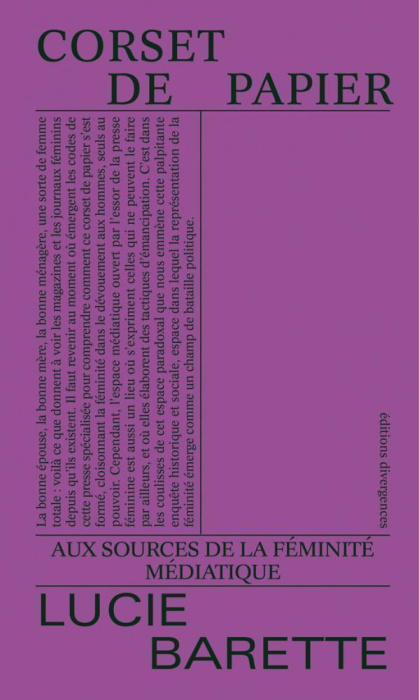 Emprunter Corset de papier. Aux sources de la féminité médiatique. livre