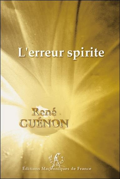 Emprunter L'erreur spirite livre