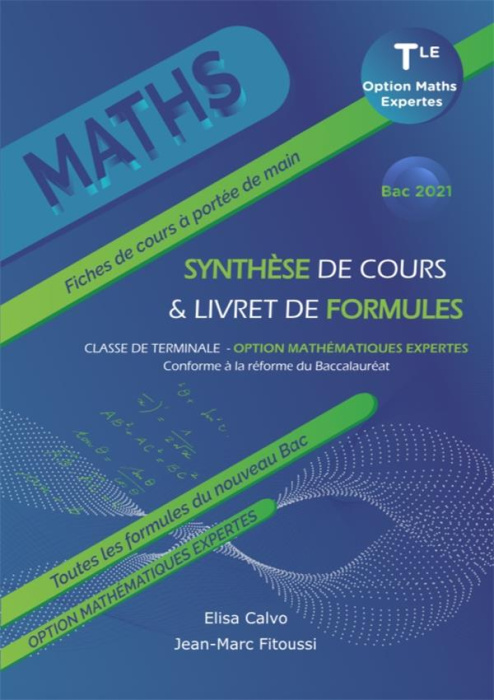 Emprunter MATHEMATIQUES EXPERTES - TER - SYNTHESE DE COURS ET LIVRET DE FORMULES livre