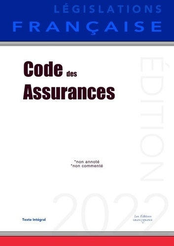 Emprunter Code des assurances. Non annoté livre