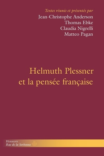 Emprunter Helmuth Plessner et la pensée française livre