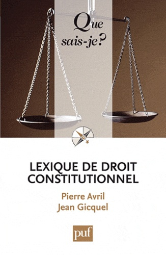 Emprunter Lexique de droit constitutionnel. 3e édition livre