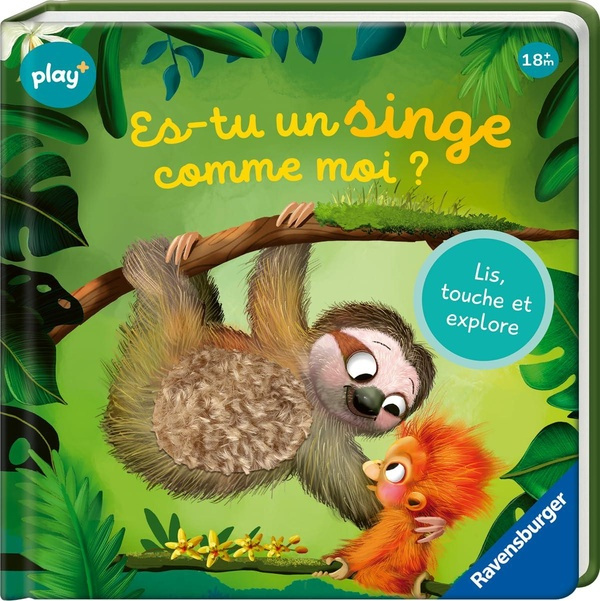 Emprunter Es-tu un singe comme moi ? Lis, touche et explore livre