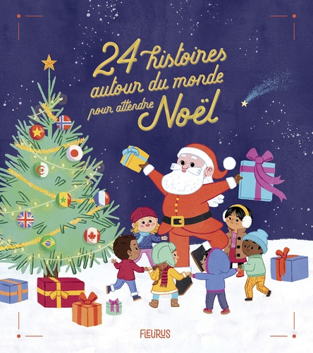Emprunter 24 histoires autour du monde pour attendre Noël livre