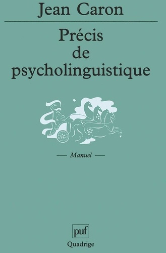Emprunter Précis de psycholinguistique livre
