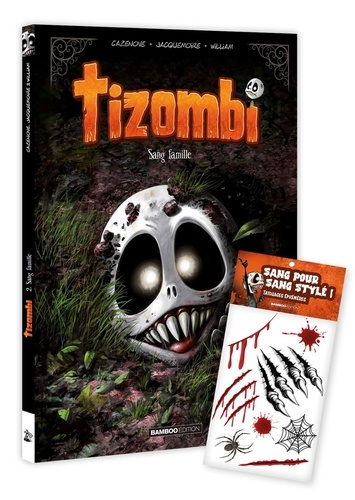 Emprunter Tizombi Tome 2 : Sang famille. Avec des tatouages offerts, Edition limitée livre