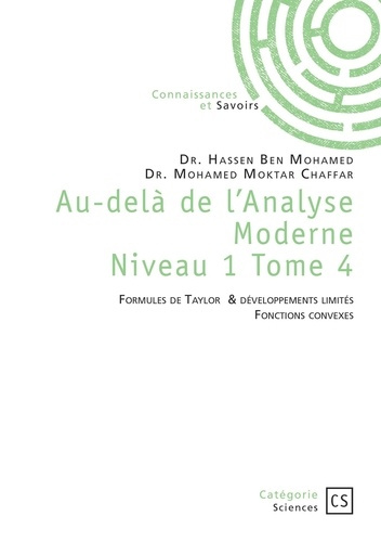 Emprunter Au-delà de l'Analyse Moderne - Tome 4 livre