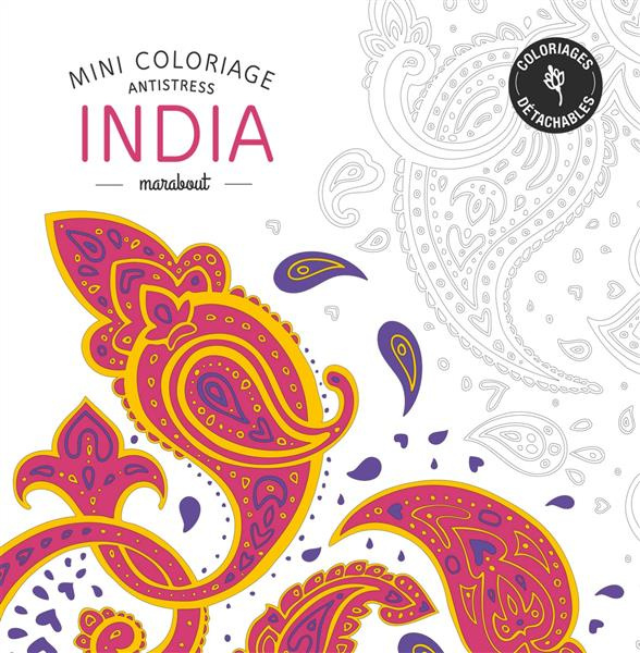 Emprunter Mini coloriage antistress India livre