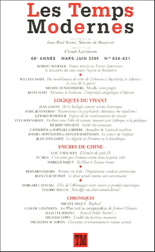 Emprunter Les Temps Modernes/630631/Les Temps Modernes Tome 630631 livre