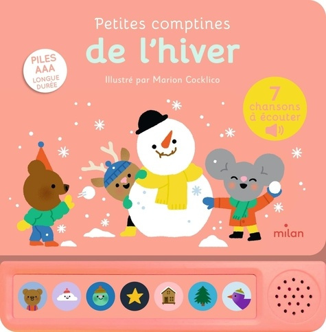 Emprunter Petites comptines de l'hiver. 7 chansons à écouter livre