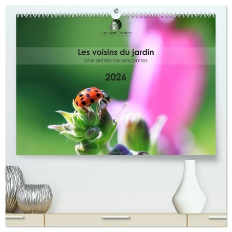 Emprunter Les voisins du jardin - Une année de rencontres (Calendrier mural 2026 DIN A2 vertical) calendrier livre