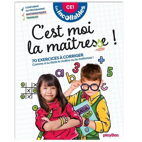 Emprunter C'est moi la maîtresse ! CE1. 70 exercices à corriger. Comme si tu étais le maître ou la maîtresse ! livre