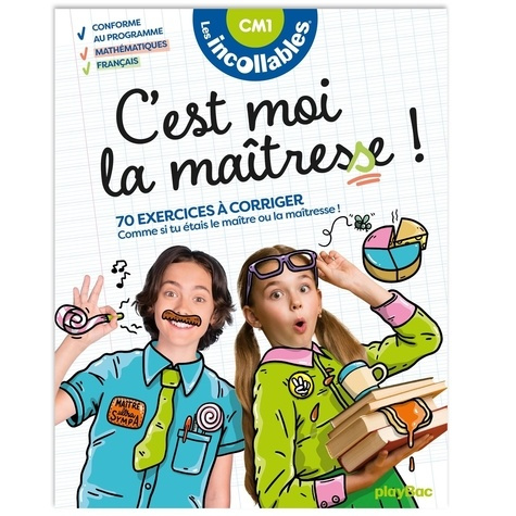 Emprunter C'est moi la maîtresse ! CM1. 70 exercices à corriger. Comme si tu étais le maître ou la maîtresse ! livre