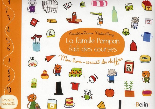 Emprunter La famille Pompon fait des courses livre