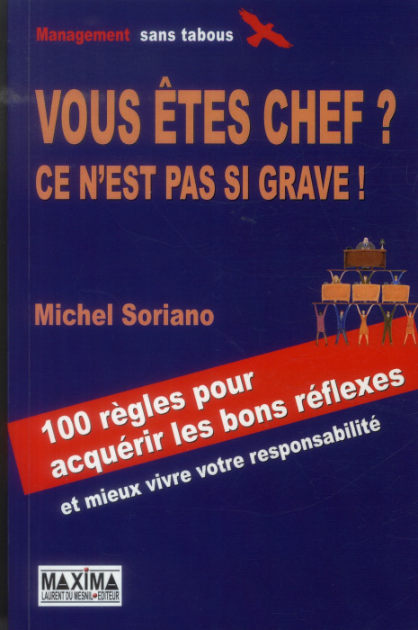Emprunter Vous êtes chef ? Ce n'est pas si grave ! 100 Règles pour acquérir les bons réflexes aux bons moments livre