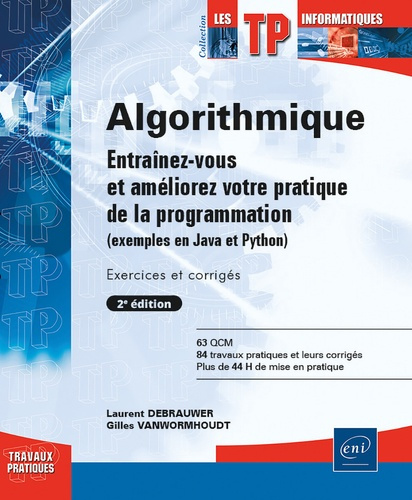 Emprunter Algorithmique. Entraînez-vous et améliorez votre pratique de la programmation (exemples en Java et P livre