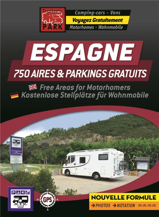 Emprunter Espagne. 750 aires & parkings gratuits, Edition bilingue français-anglais livre