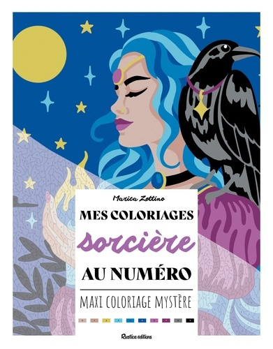 Emprunter Mes coloriages sorcière au numéro livre