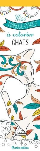 Emprunter Chats. Mes marque-pages à colorier livre