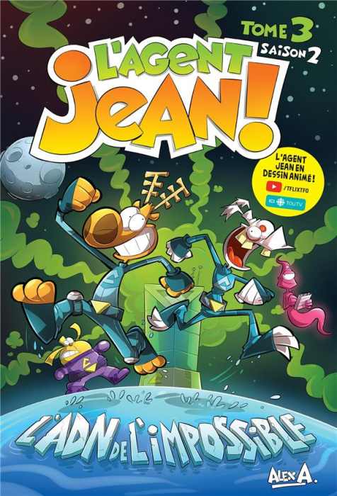 Emprunter L'agent Jean ! Tome 3 saison 2 : L'ADN de l'impossible livre