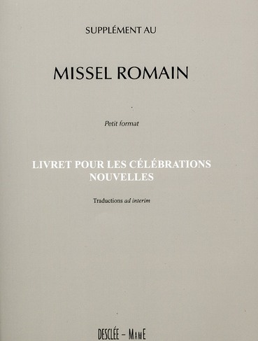 Emprunter Supplément au Missel Romain Petit Format livre