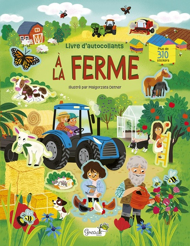 Emprunter A la ferme. Plus de 310 stickers livre