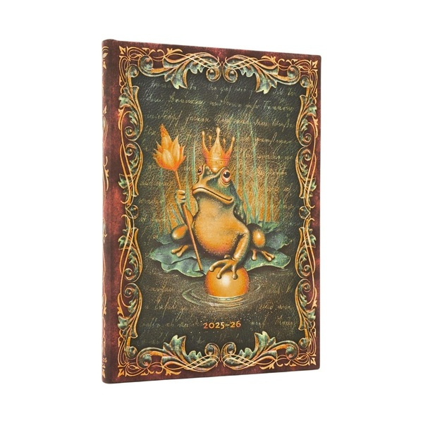 Emprunter AGENDA 13 MOIS 2025 2026 HORIZONTAL MIDI - LES FRERES GRIMM LE ROI GRENOUILLE, CONTES DE FEES livre