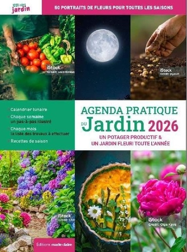 Emprunter Agenda pratique du jardin. Un potager productif & un jardin fleuri toute l'année, Edition 2026 livre