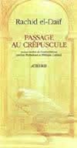 Emprunter Passage au crépuscule livre