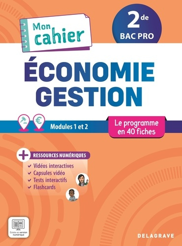 Emprunter Mon cahier d'économie-gestion 2de Bac Pro. Edition 2025 livre