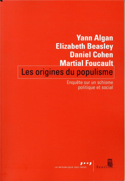 Emprunter Les origines du populisme. Enquête sur un schisme politique et social livre