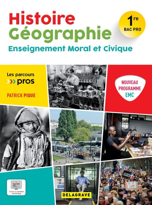 Emprunter Histoire Géographie Enseignement moral et civique 1re Bac Pro. Edition 2025 livre