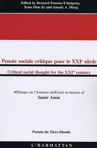 Emprunter Pensée sociale critique pour le XXIe siècle : mélanges en l'honneur de Saint-Amin livre