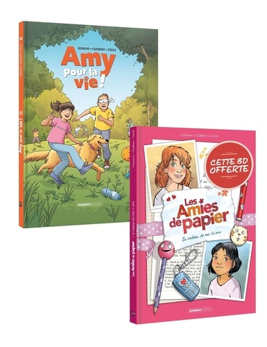 Emprunter Amy pour la vie ! Tome 3 : Avec Les amies de papier Tome 1 offert livre