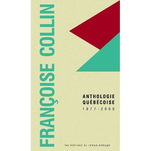 Emprunter ANTHOLOGIE QUEBECOISE - 1977-2000 livre