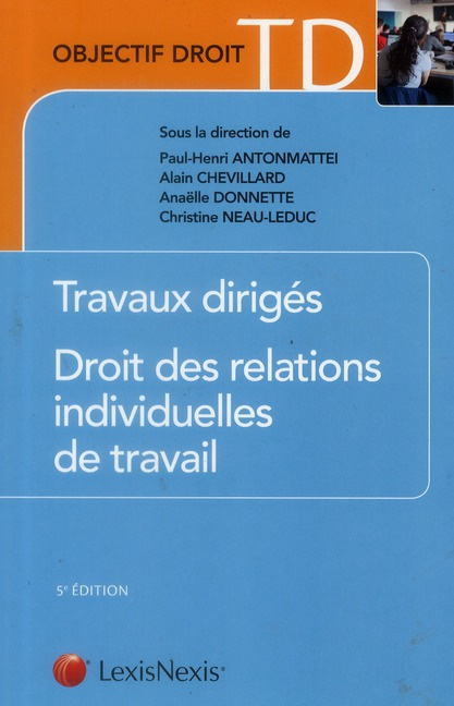 Emprunter Droit des relations individuelles de travail. 5e édition livre