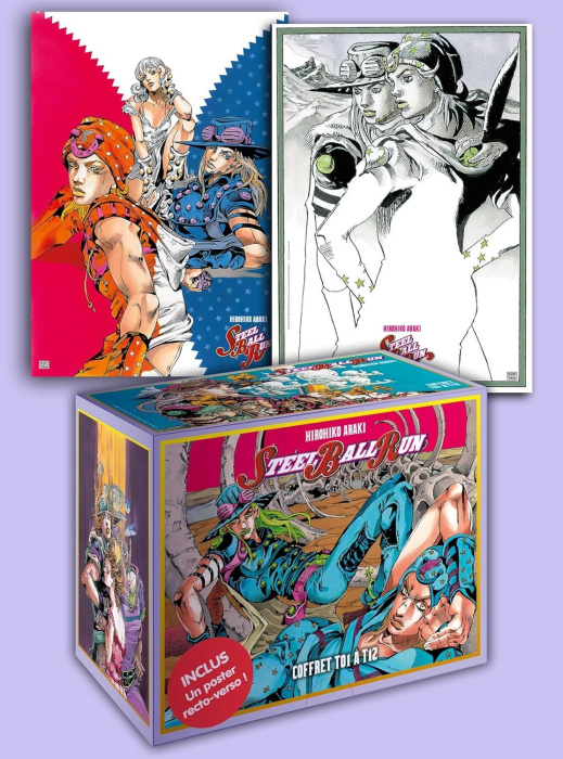 Emprunter Jojo's Bizarre Adventure - Steel Ball Run Intégrale 1 : Coffret Tomes 1 à 12 livre