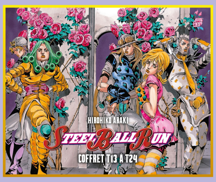 Emprunter Jojo's bizarre adventure - Steel Ball Run : Coffret en 12 volumes : Tomes 13 à 24 livre