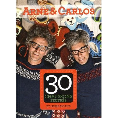 Emprunter 30 chaussons feutrés et leurs motifs livre