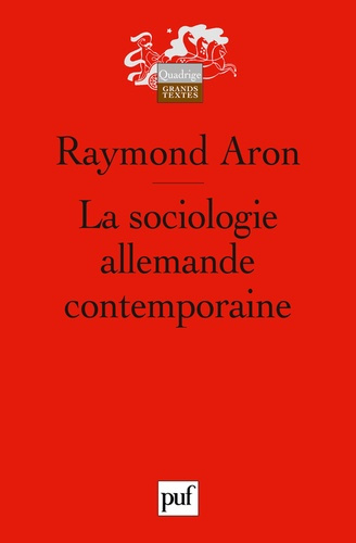 Emprunter La sociologie allemande contemporaine livre