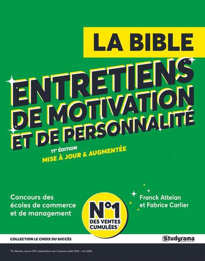 Emprunter La Bible des entretiens de motivation et de personnalité. Concours d'entrée des écoles de commerce e livre