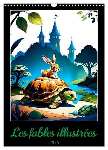 Emprunter LES FABLES ILLUSTREES (CALENDRIER MURAL 2026 DIN A3 HORIZONTAL), CALVENDO CALENDRIER MENSUEL - N'ATT livre