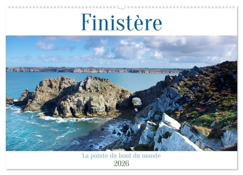Emprunter FINISTERE LA POINTE DU BOUT DU MONDE (CALENDRIER MURAL 2026 DIN A2 VERTICAL), CALVENDO CALENDRIER ME livre