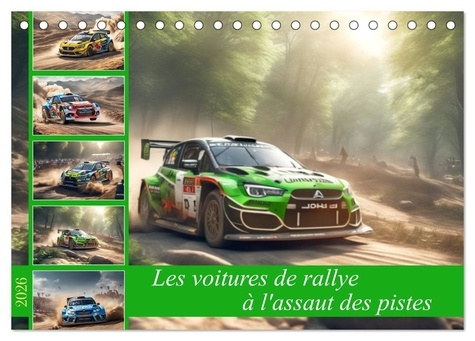 Emprunter LES VOITURES DE RALLYE A L'ASSAUT DES PISTES (CALENDRIER DE BUREAU 2026 DIN A5 VERTICAL), CALVENDO C livre